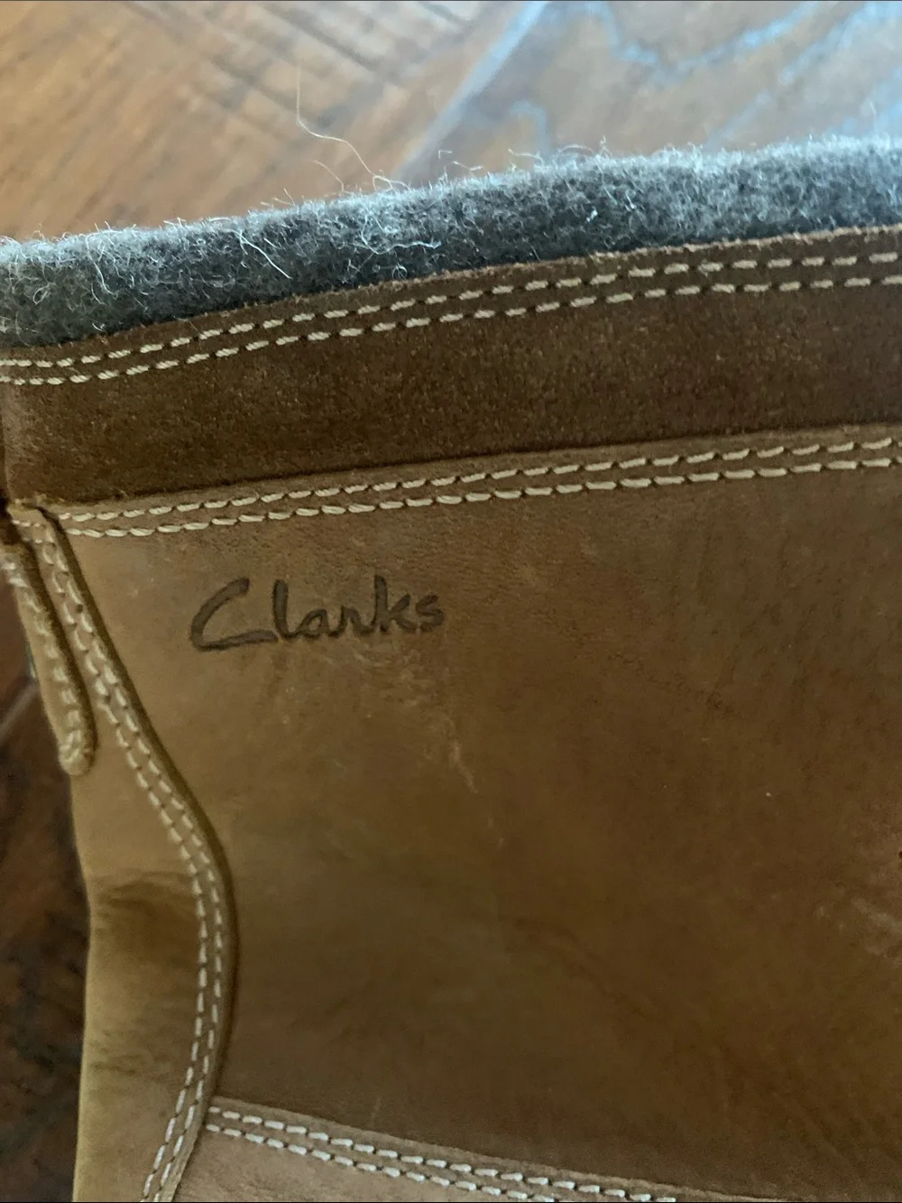 CLARKS LACEUP MILWRIGHT DUCKBOOTS